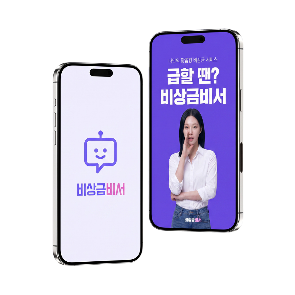비상금비서 앱 화면